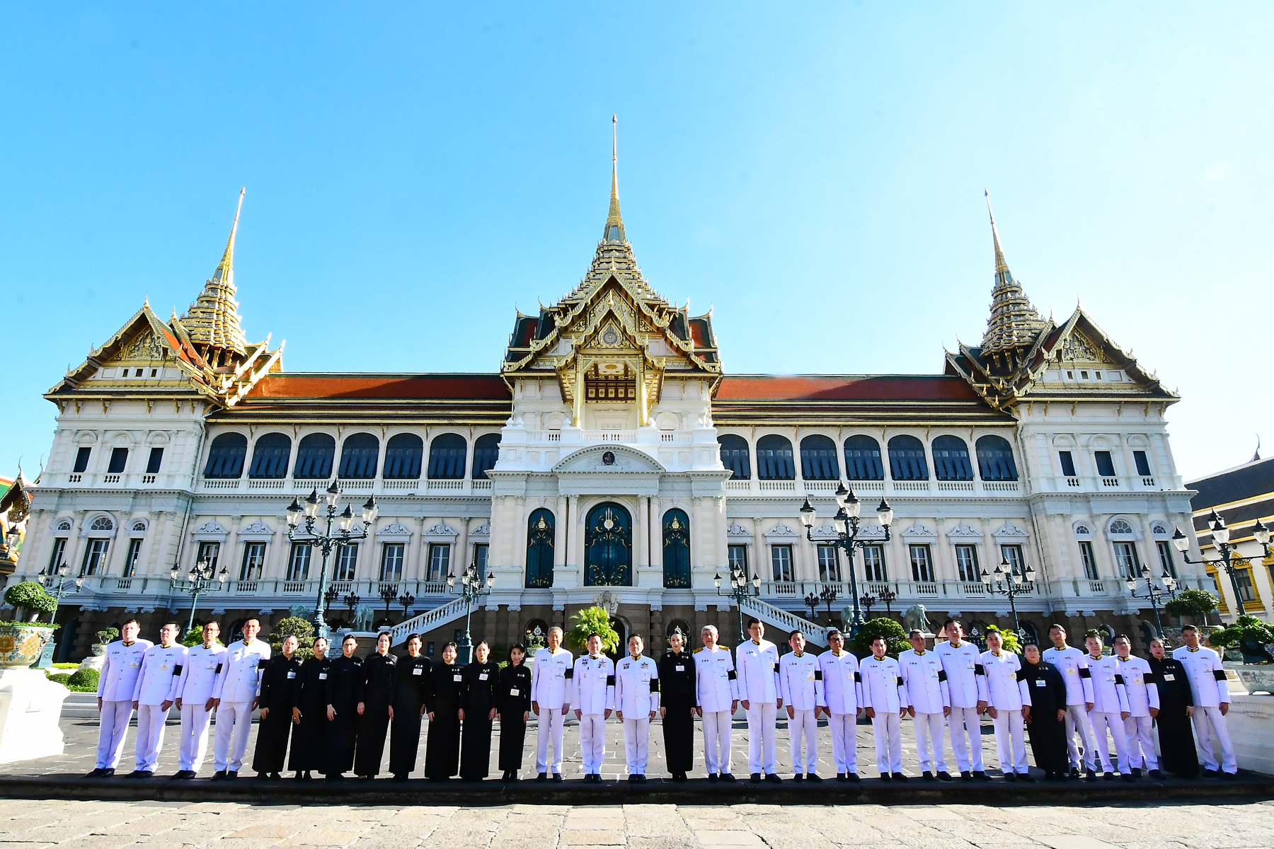 Frasers Property Thailand was granted royal permission to host merit-making ceremony for Her Majesty Queen Sirikit, The Queen Mother